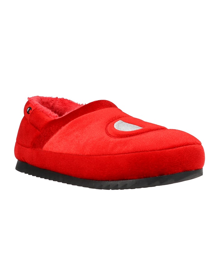 Champion Varsity Velvet Slippers Dames - Rood - Belgie 9046WOHFU